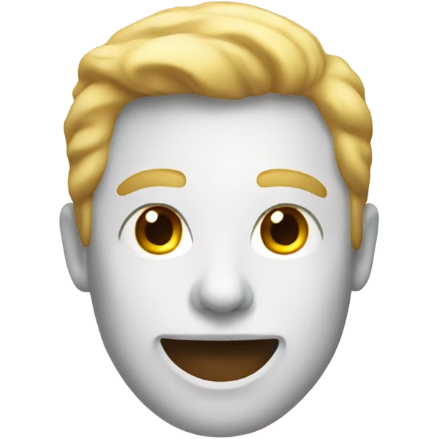 White iPhone  emoji