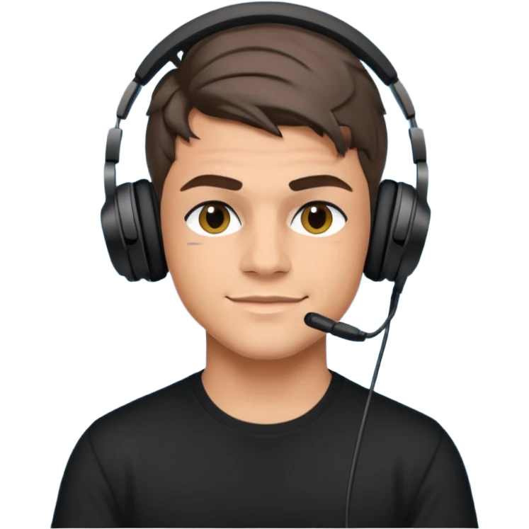 Martin Garrix playing Music emoji