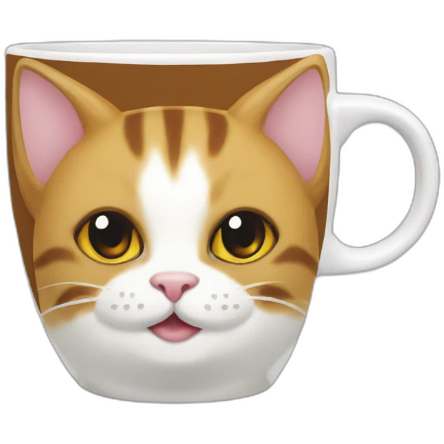 cat coffee mug emoji