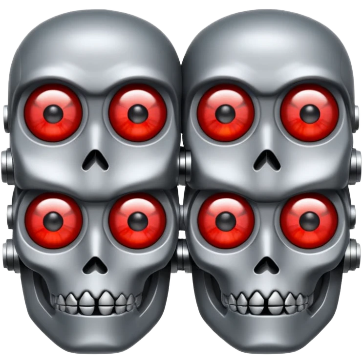Red eyed Terminators emoji