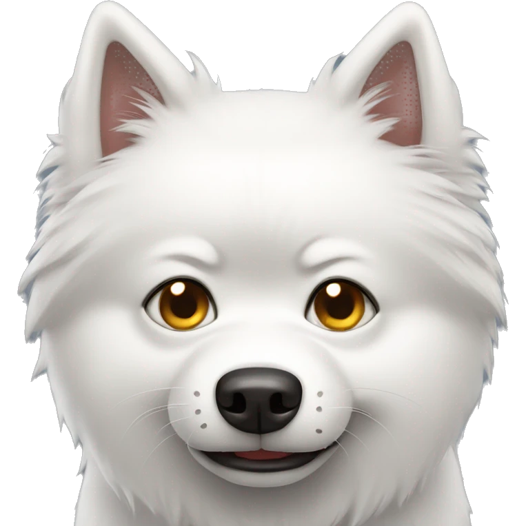 japanese spitz dog angry emoji