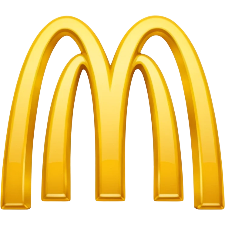 Mcdonalds logo emoji