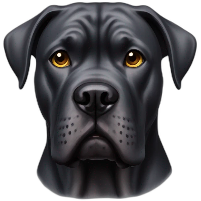 Dog Cane Corso full-height emoji