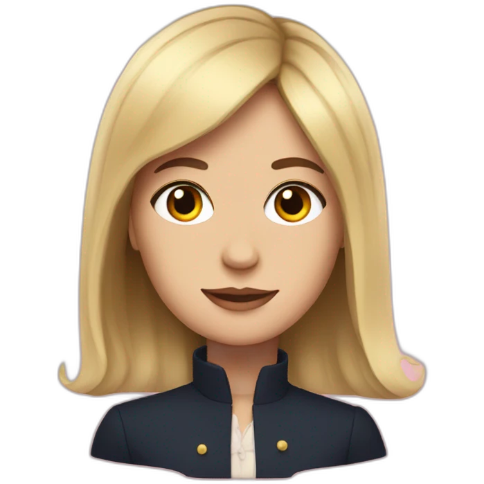 macron as a girl emoji