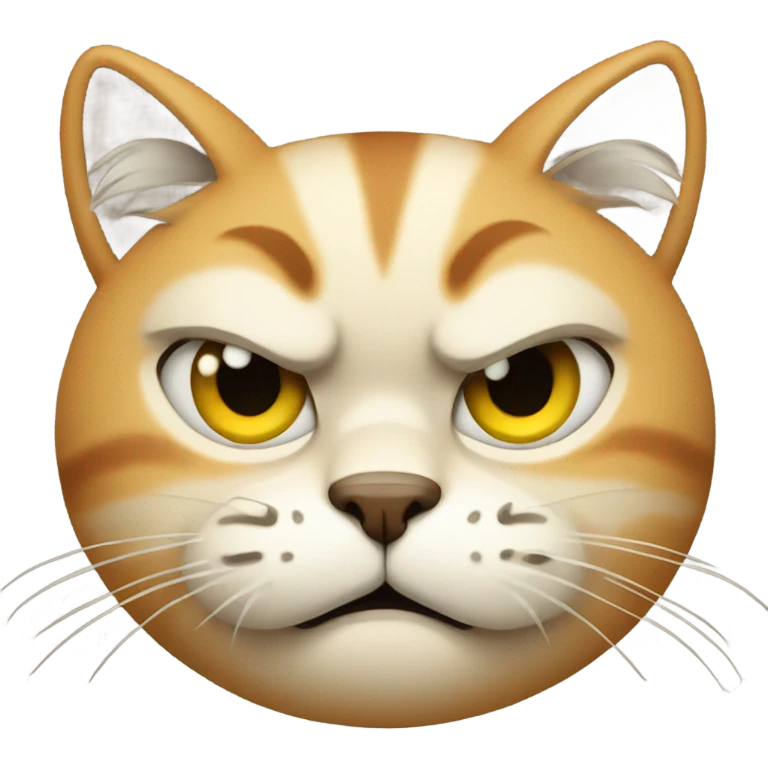 Angry cat  emoji