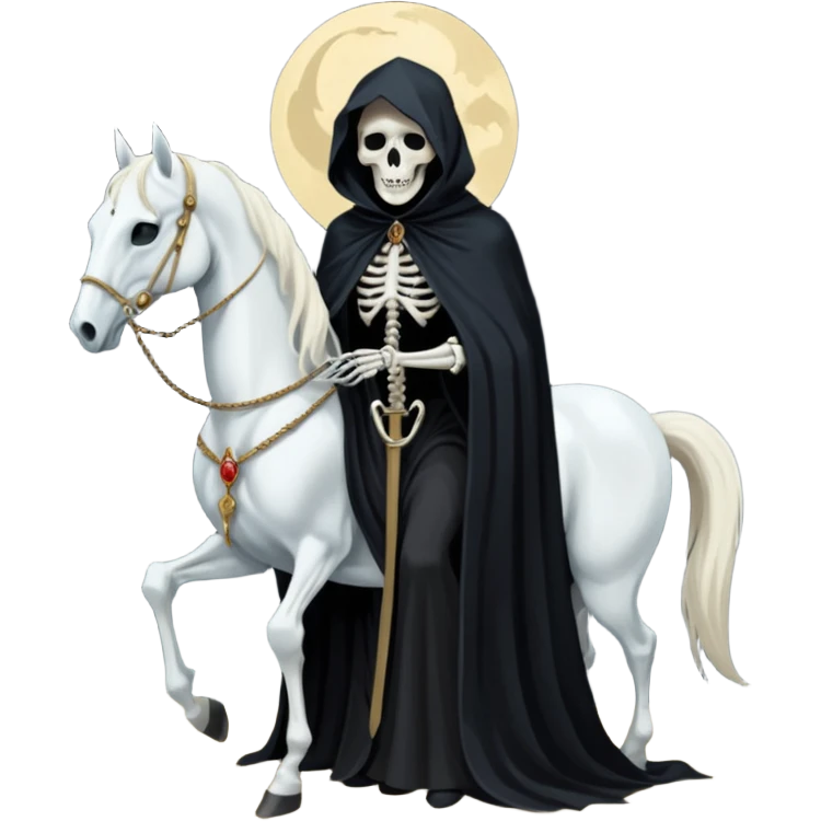 The death tarot card emoji