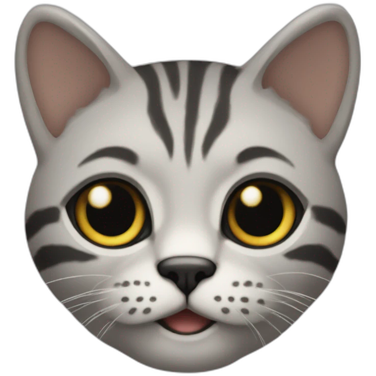 Черный кот  emoji