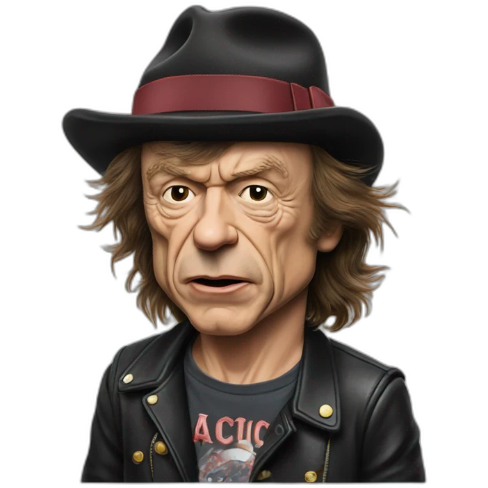 Acdc Angus Young tabac emoji