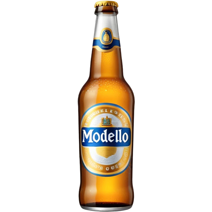 Modelo beer bottle emoji