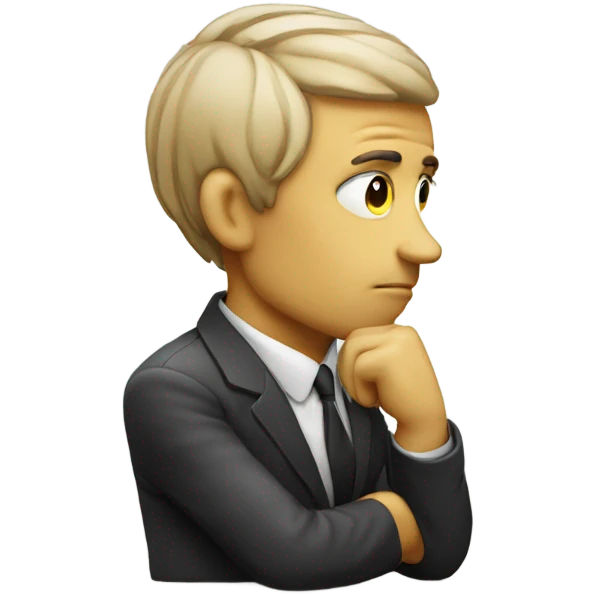thinker emoji