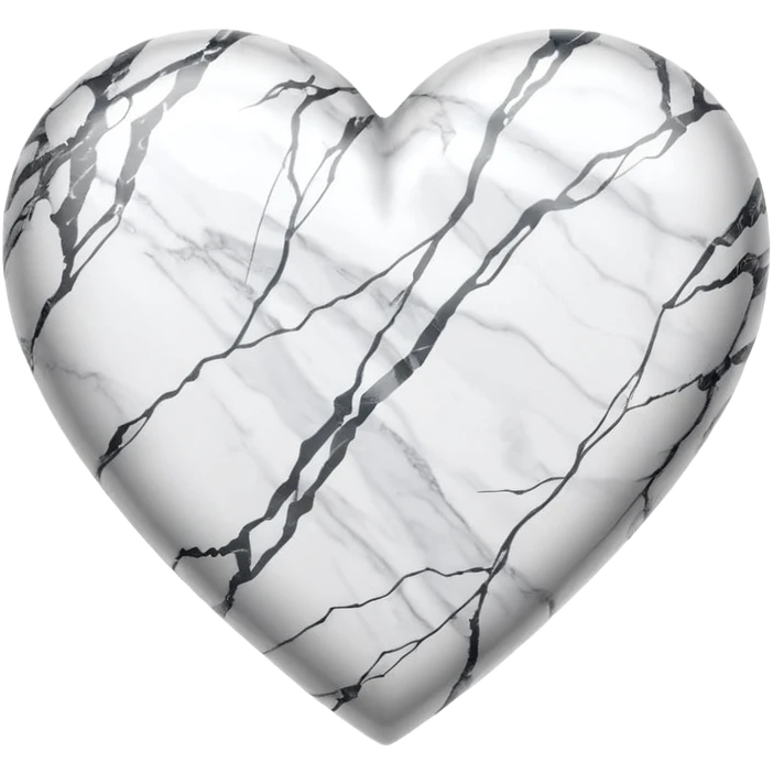 heart with marble texture emoji