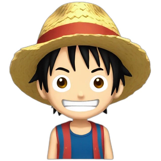 Luffy emoji