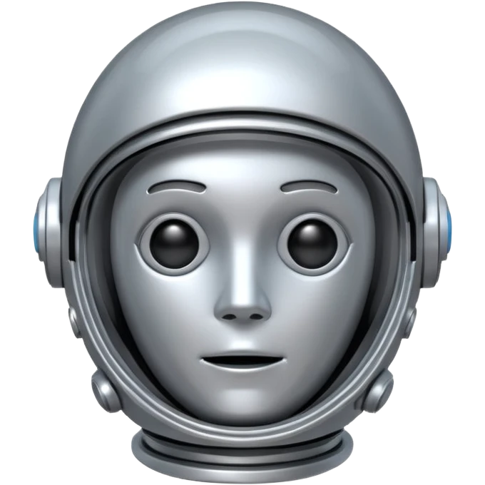 tête de robot cosomonaute emoji