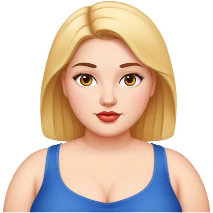 Dicke weibliche Person emoji