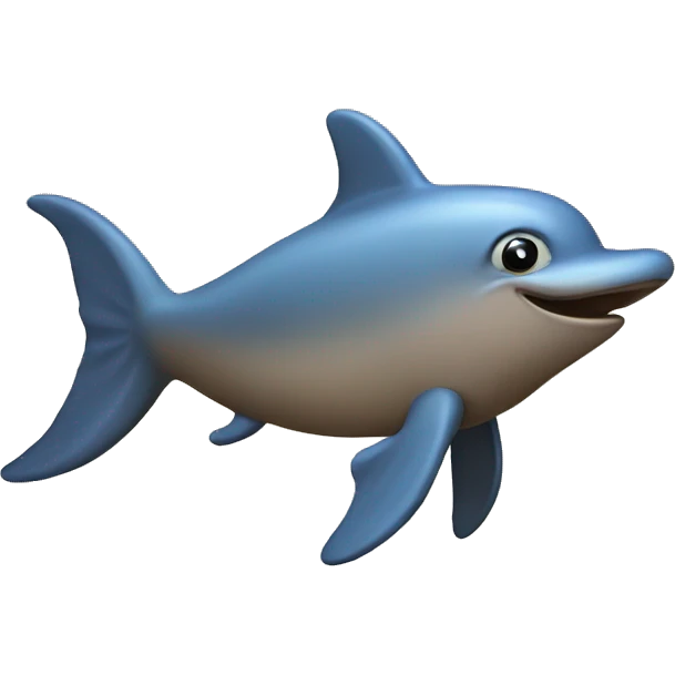 mud dolphin emoji