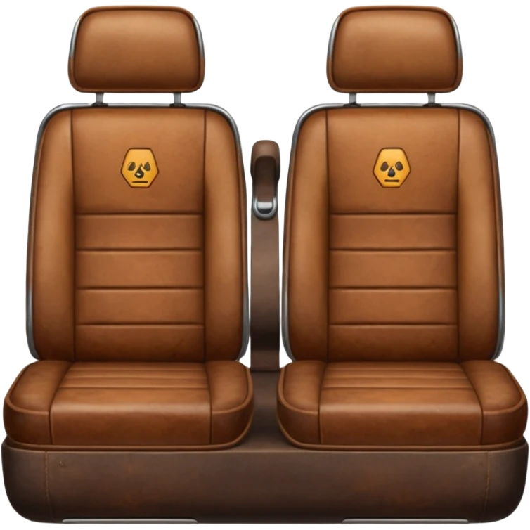 Cabin chairs car emoji