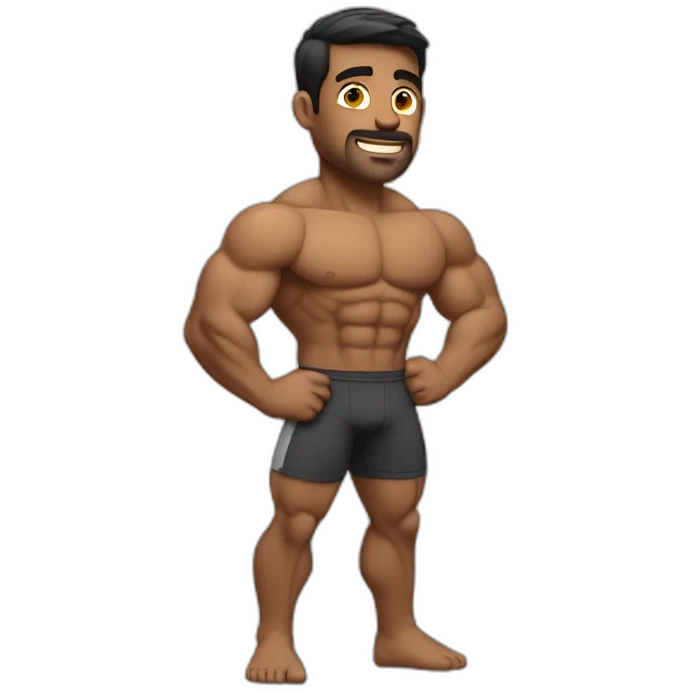 muscular man emoji