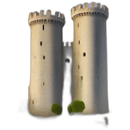 Two towers La Rochelle in harbor  emoji