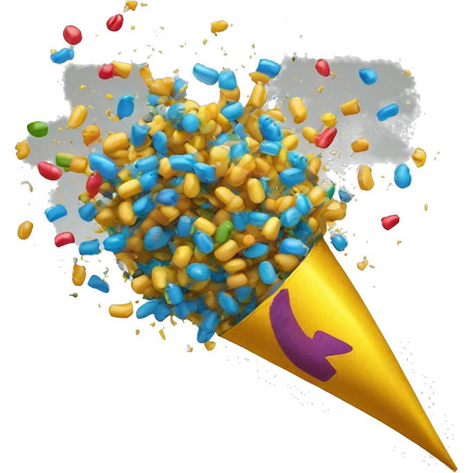 party popper emoji