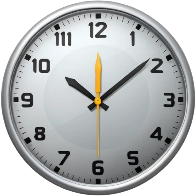 The time emoji