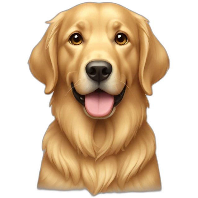 Retriver golden emoji