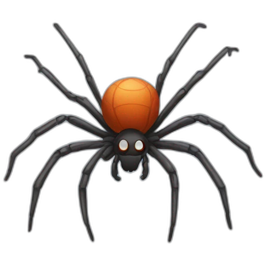 a spider emoji