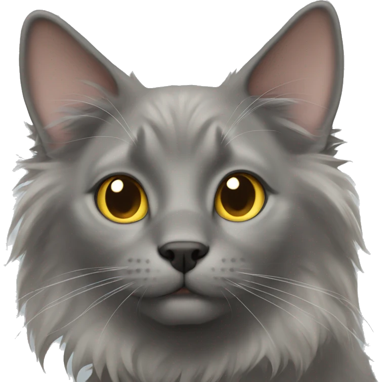 Nebelung cat emoji