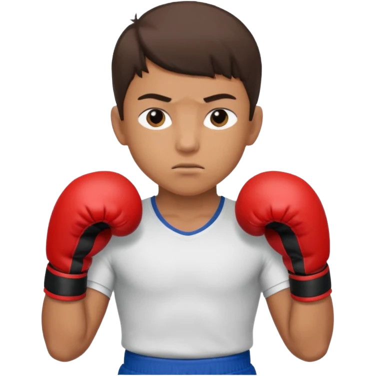 young boy professional boxer emoji
