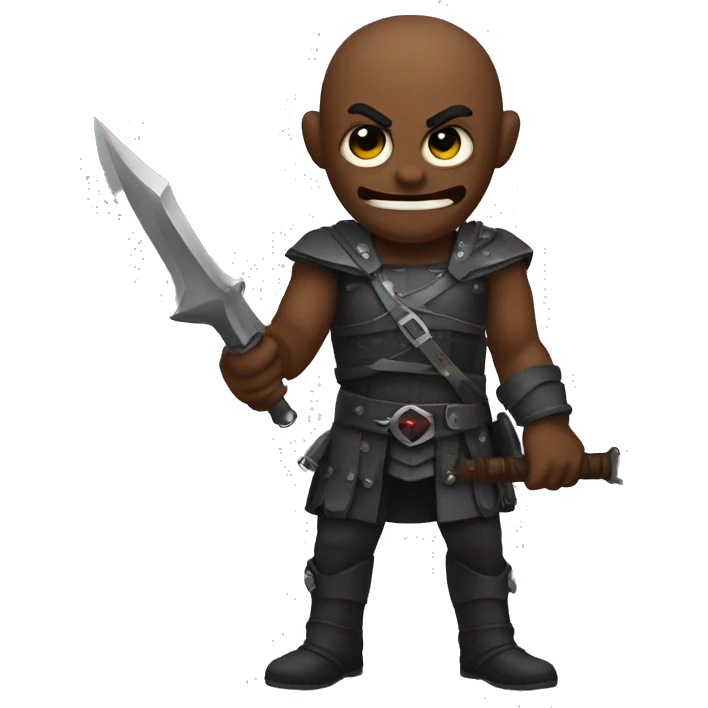 Demonio con arma  emoji