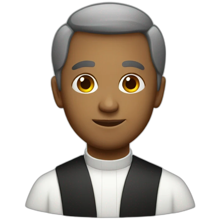 Brazilian priest emoji