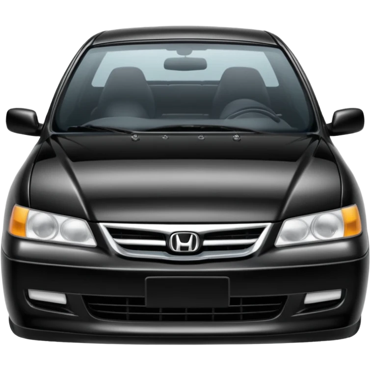 96 Black honda accord emoji