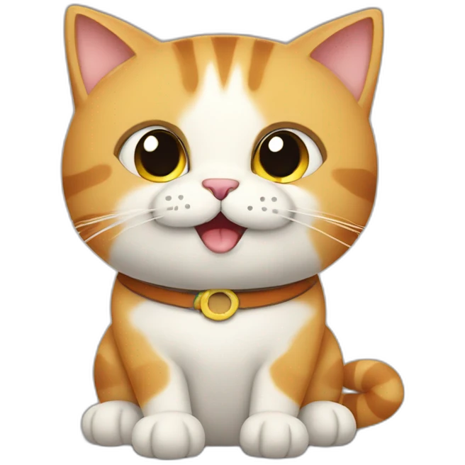 cat talking let's have lunch emoji