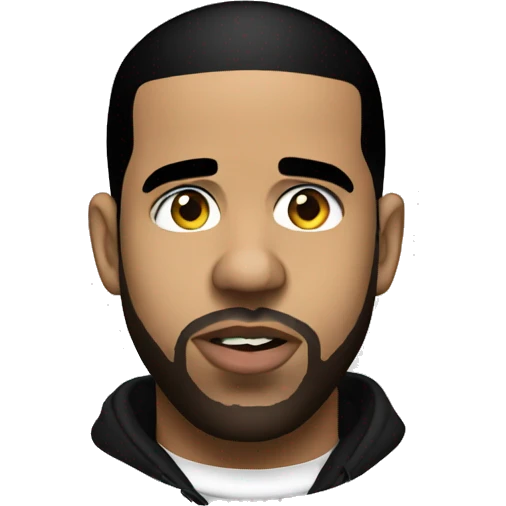 Rapper Drake emoji