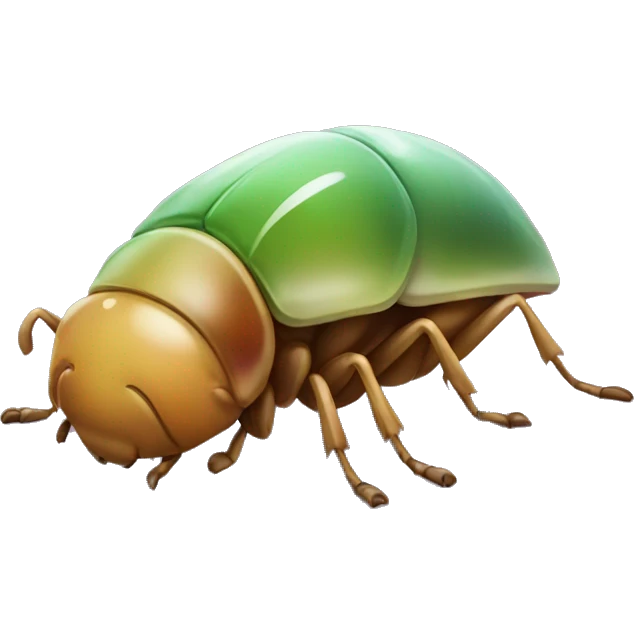 bug drooling while sleeping emoji