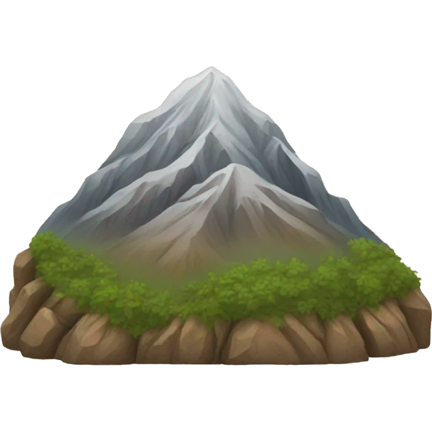 Mountain emoji
