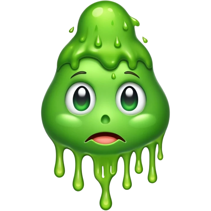 face with slime emoji