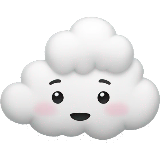 Nube emoji
