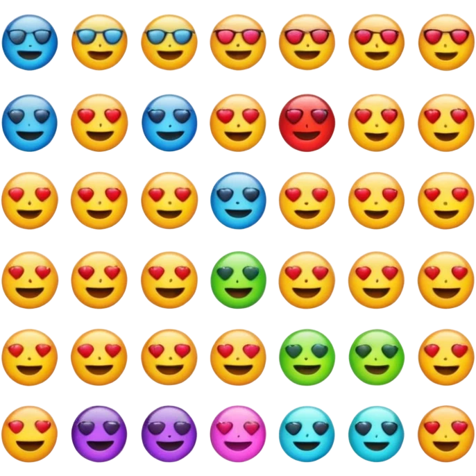 Meus emojis de iPhone emoji