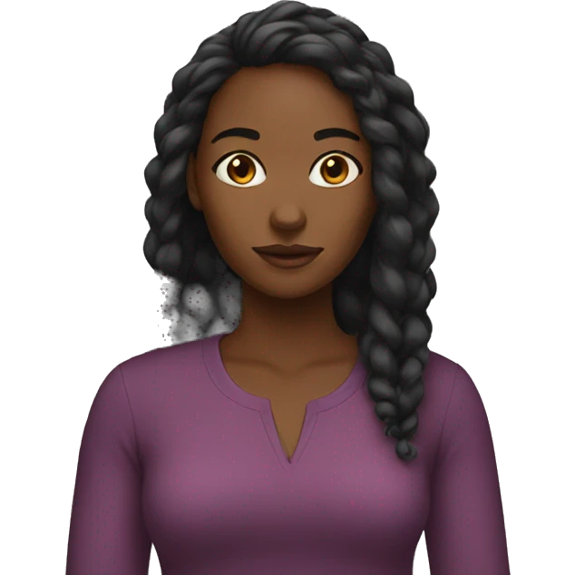 black woman emoji
