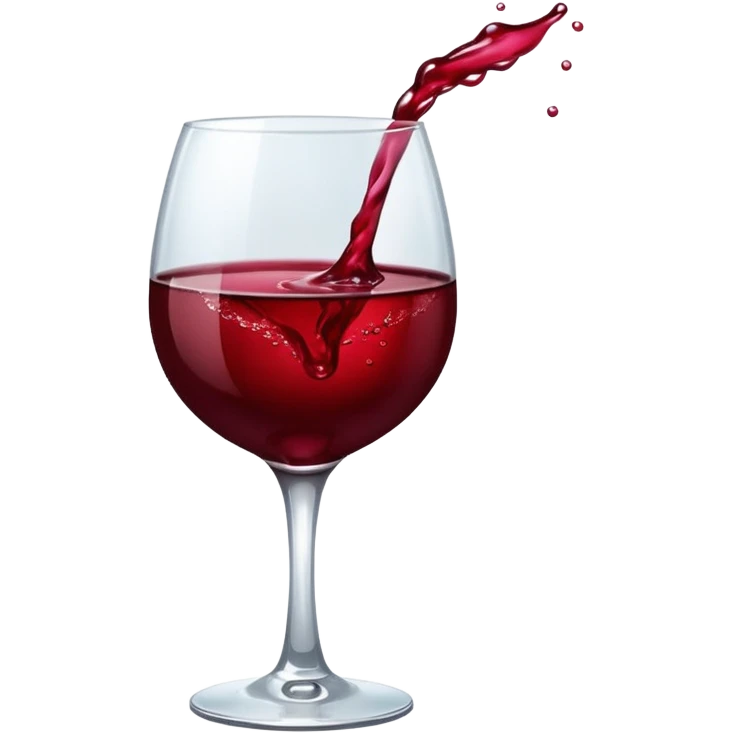 red wine emoji
