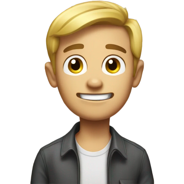 Cartoon mania Timmy emoji