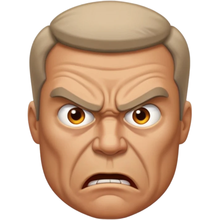 Furious Angry dad  emoji
