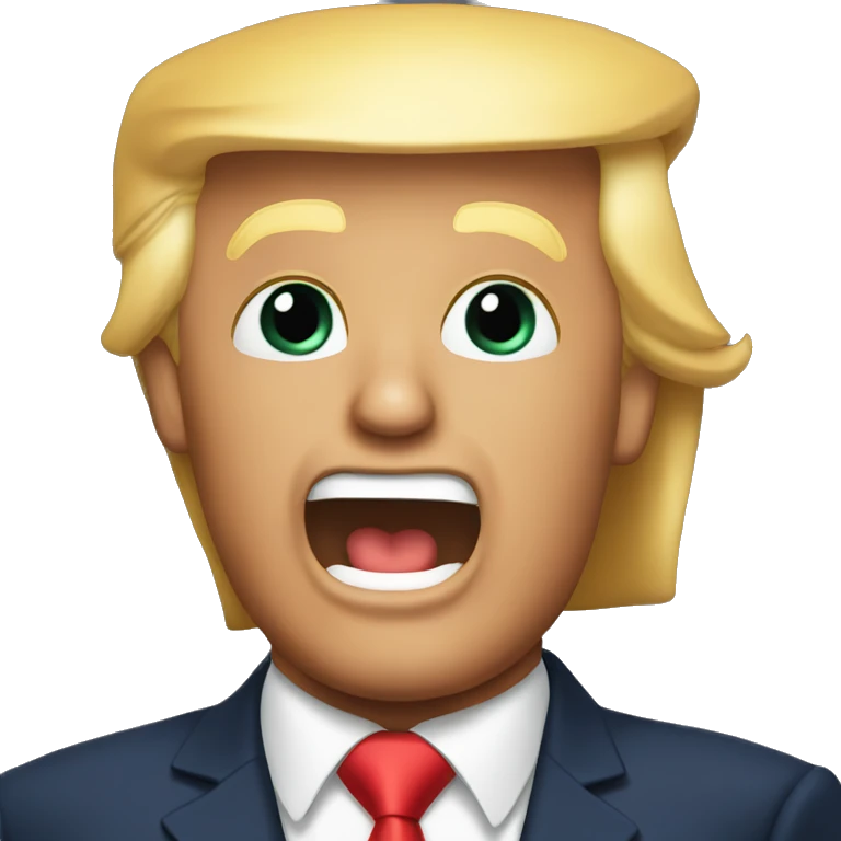 Donald Trump singt emoji