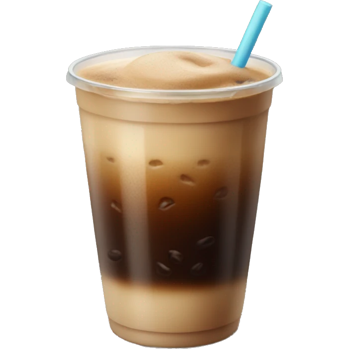 Ice coffee  emoji