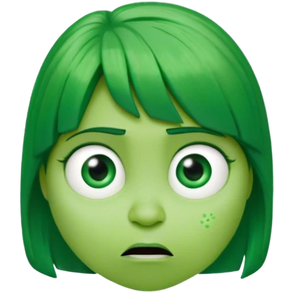 Disgust From Inside Out Liza Lipra  emoji