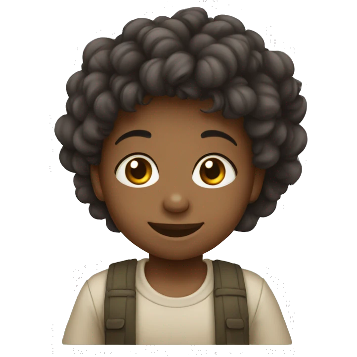 crianças sorrindo emoji