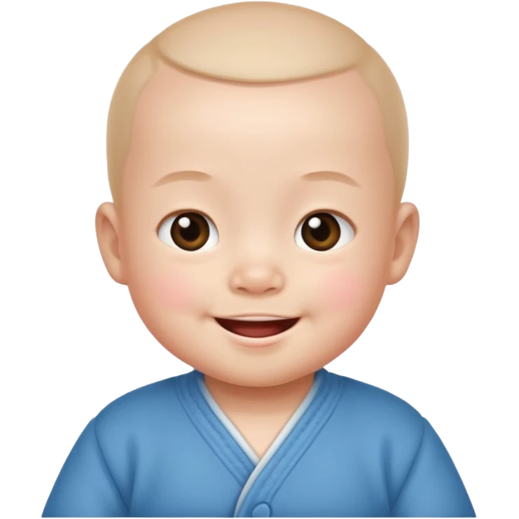 chinese smiley baby boy emoji