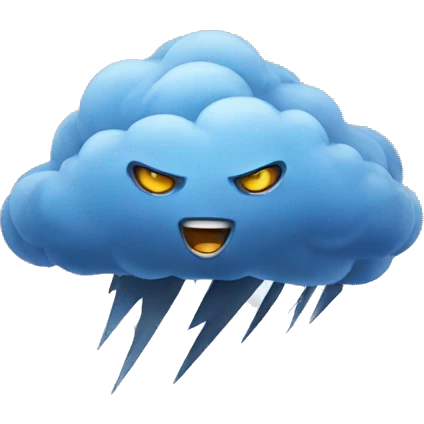 thunder emoji
