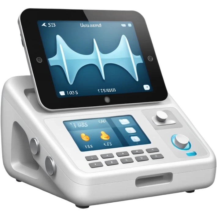 ultrasound machine with white front  emoji