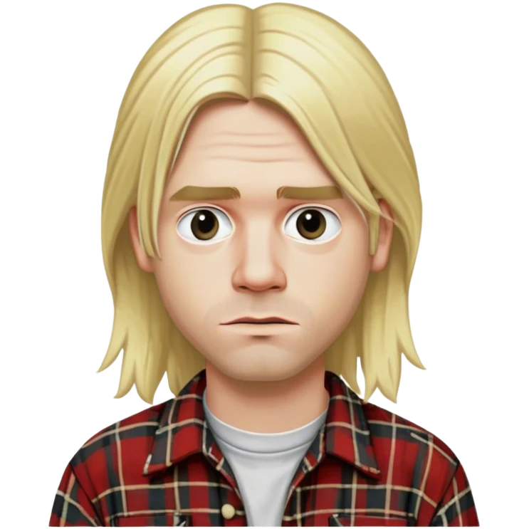 Kurt cobain  emoji